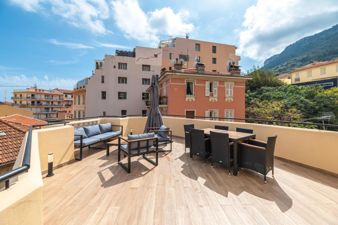 Appartamento Superbe Penthouse Proche Monaco Grande Terrasse Beausoleil Esterno foto